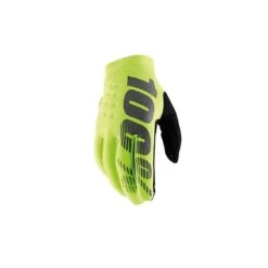 100% Brisker Guanto Bambino - Fluo Yell/Black