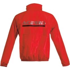Acerbis Rain Suit Logo - Red/Black -Attrezzatura Per Moto acerbis rain suit logo redblack 2