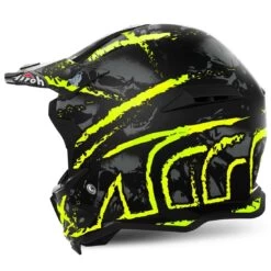 Airoh Terminator Open Vision - Carnage Yellow -Attrezzatura Per Moto airoh terminator open vision carnage yellow 2