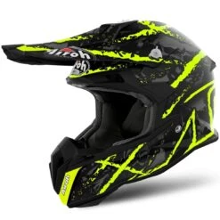 Airoh Terminator Open Vision - Carnage Yellow