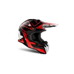 Airoh Terminator Open Vision - Shock Red -Attrezzatura Per Moto airoh terminator open vision shock red 3