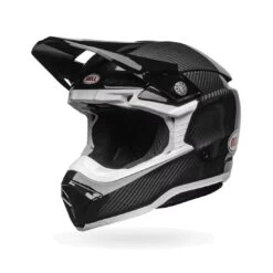 Bell Moto-10 Spherical - Gloss Black/White