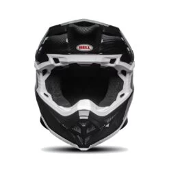 Bell Moto-10 Spherical - Gloss Black/White -Attrezzatura Per Moto bell moto 10 spherical gloss blackwhite 5