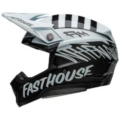 Bell Moto-10 Spherical LE FH Mod Squad - Gloss White/Black