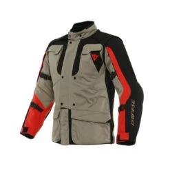 Dainese Alligator Tex - Walnut/Black/Lava Red