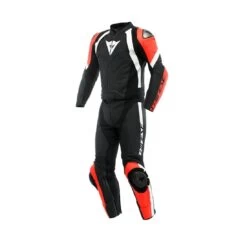 Dainese Avro 4 Divisibile - Black Matt/Fluo Red/White