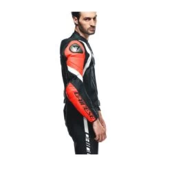 Dainese Avro 4 Divisibile - Black Matt/Fluo Red/White -Attrezzatura Per Moto dainese avro 4 divisibile black mattfluo redwhite 4