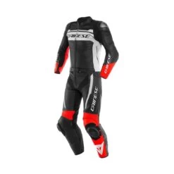 Dainese Mistel Div. - Blk Matt/White/Lava Red