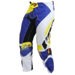 FM Force X23 Pantalone - Giallo/ Blu -Attrezzatura Per Moto fm force x23 giallo blu pantalone 2