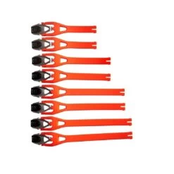 Fox Instinct Offroad Strap/Buckle/Pass Kit (JR) - Orange