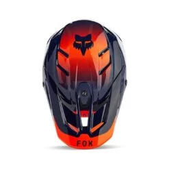 Fox V3 Revise - Navy/Orange -Attrezzatura Per Moto fox v3 revise navyorange 5