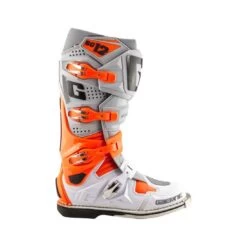 Gaerne SG12 - Orange/Grey/White -Attrezzatura Per Moto gaerne sg12 orangegreywhite 2