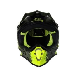 Just1 J38 Mask - Flo Yellow/Black/Green -Attrezzatura Per Moto just1 j38 mask flo yellowblackgreen 2