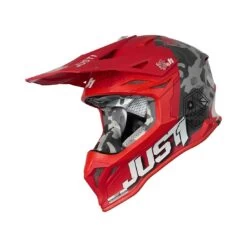 Just1 J39 Kinetic - Camo Black/Grey/Red Matt