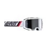 Leatt Velocity 4.5 Iriz - White - Silver Lens