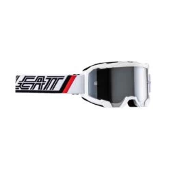 Leatt Velocity 4.5 Iriz - White - Silver Lens