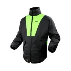 LS2 Giacca Antipioggia X-Rain - Black/Hi-Vi Yellow