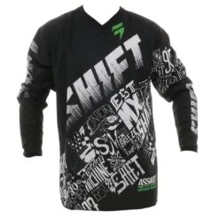 Shift Assault Masked Black Green Maglia