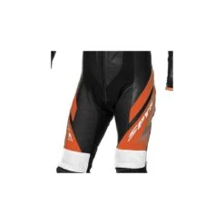 Spyke Estoril Race Prof - Black/Orange Fluo -Attrezzatura Per Moto spyke estoril race prof black 4