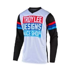 Troy Lee Designs Troy Lee Design Carlsbad Youth - Maglia - White/Black