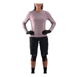 Troy Lee Designs Troy Lee Design Lilium Short Shell - Black -Attrezzatura Per Moto troy lee design lilium short smoked petal 2