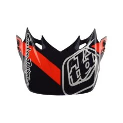 Troy Lee Designs Troy Lee Design SE4 Carbon Streamline Visor - Navy/Org