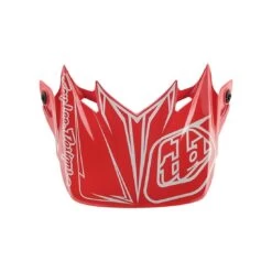 Troy Lee Designs Troy Lee Design SE4 Polyacrylite Pinstripe Visor - Red