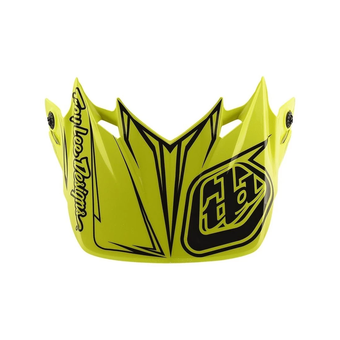 Troy Lee Designs Troy Lee Design SE4 Polyacrylite Pinstripe Visor - Yellow 1 Troy Lee Designs Troy Lee Design SE4 Polyacrylite Pinstripe Visor - Yellow