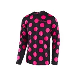 Troy Lee Designs GP Polka Jr - Dot Blk/Fl Pink