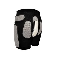 UFO Short Soft Protector Con ZIP - Blk/Wht -Attrezzatura Per Moto ufo short soft protector con zip blkwht 2